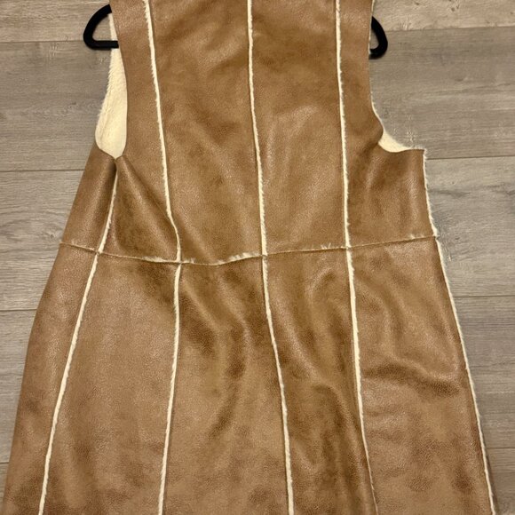 🤎 Knox Rose Faux Suede Sherpa Lined Vest | XL | Excellent Condition 🤎 - Picture 6 of 7